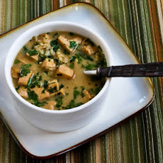 Coconut-Lime Turkey (or Chicken) and Rice Soup