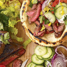 Sliced Steak Gyros