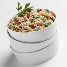 Chilled Asiago Rice Salad