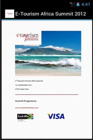 【免費商業App】E-Tourism Africa Summit 2012-APP點子