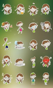 How to mod GO SMS Pro MissMay Sticker 1.1 apk for bluestacks
