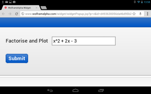 Factorize Quadratic Calculator