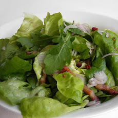 Salad Greens And Mustard Vinaigrette