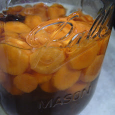 Maple-Bourbon Carrot Pickles