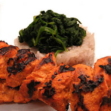George Foreman Grilled Tandoori Chicken