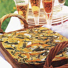 Baked Asparagus and Yellow Pepper Frittata