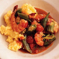 New Orleans Shrimp, Okra, and Tomato Sauté