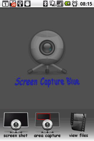 Screen Capture Blue