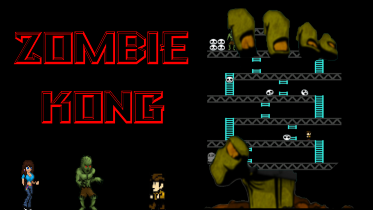 Android application Zombie Kong - Platform Game screenshort