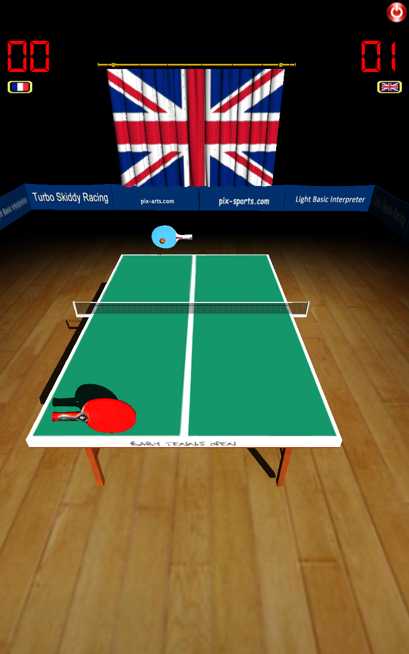 Android application Pro Tennis On Line Ping Pong screenshort