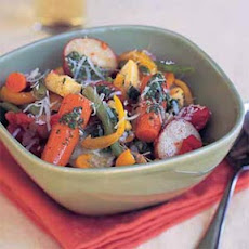 Summer Vegetable Stew with Basil Purée