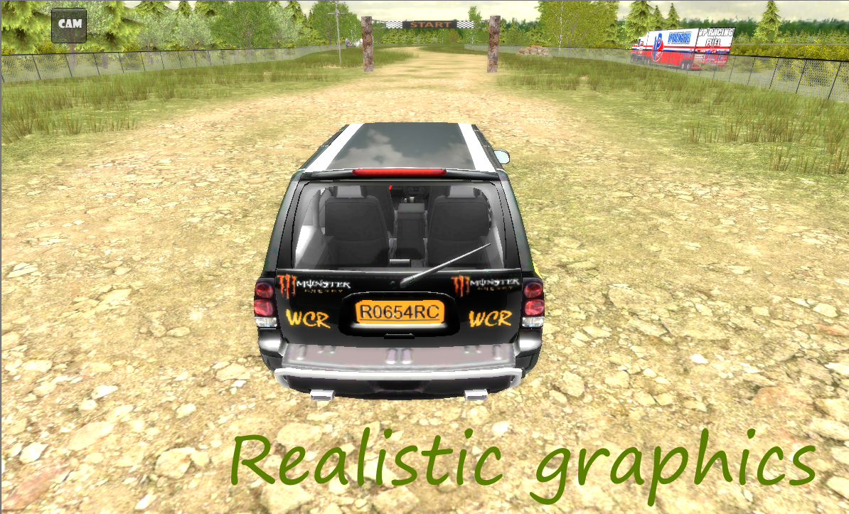 Android application World Car Rally screenshort