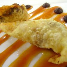 Chocolate Banana Wontons