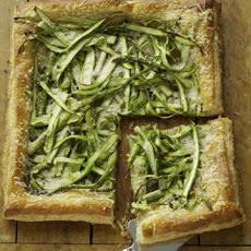 Asparagus-Parmesan Tart