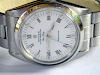 Original Reloj Blanco Y Plata Emit Cuadrado