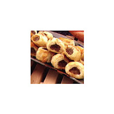 Sausage and Parmesan Puffs