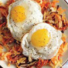 Chorizo Hash and Eggs