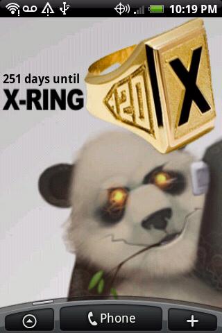 X-Ring Countdown