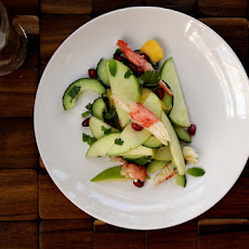 Crab, Apple & Pomegranate Salad