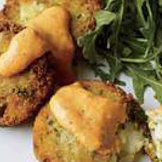 Quick Cod Cakes and Tangy Red Pepper Sauce