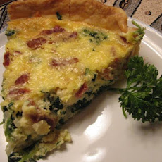Bacon-Spinach Quiche