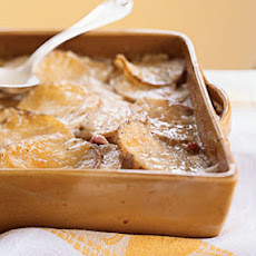 Ham and Gruyère Potato Gratin
