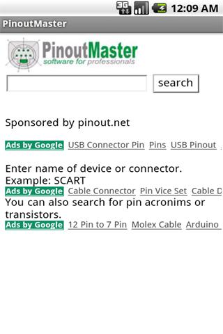 Pinout Master connector scheme