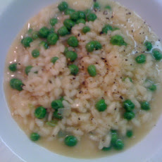 (Snow) Pea Risotto