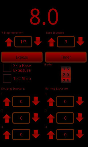 Darkroom F-stop Timer