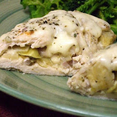 Artichoke-Stuffed Chicken Breasts