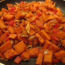 Sweet Potato Hash Over Easy