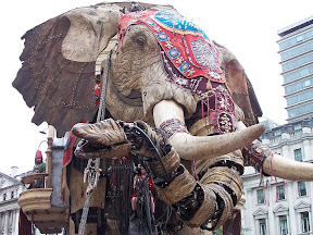 The Elephant towering over me
