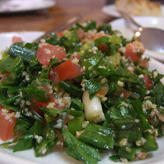 Tabouli (Lebanese Bulghur, Parsley, and Mint Salad)