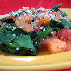 Spinach and Tomatoes