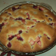 Apple-Raspberry Cake