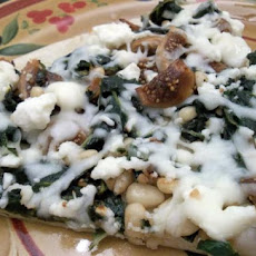 Rainbow Chard With Figs, Garlic, Pine Nuts & Feta