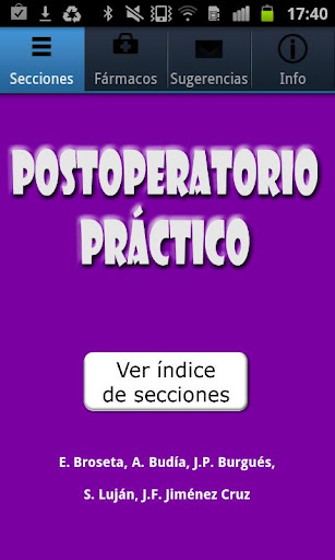 Postoperatorio Práctico