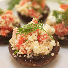 Smoked Salmon Couscous {with Feta and Dill}