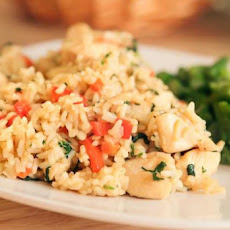 Thai Chicken Fried Rice with Basil - Kao Pad Krapao