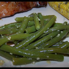 Easy Fresh Bean, Garlic and Onion Saute