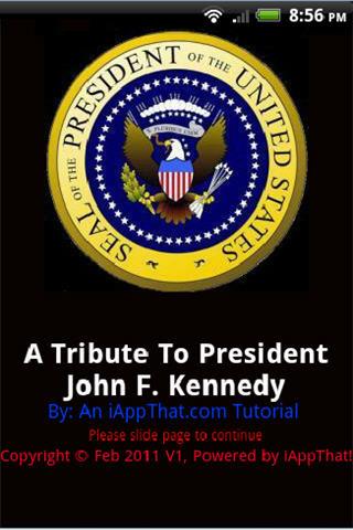 App Tutorial - Tribute to JFK