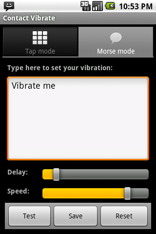 Contact Vibrate