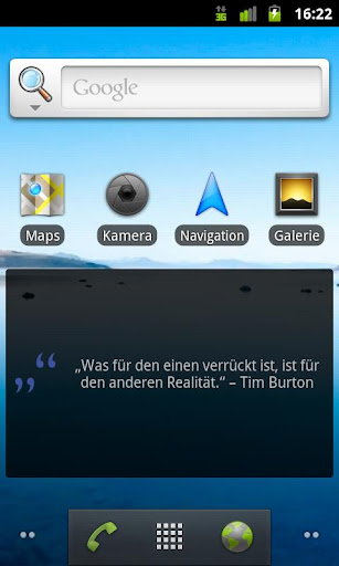 Tägliches Zitat – Widget