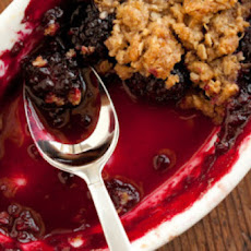 Blackberry Lemon Crisp