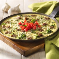 Baked Asiago Frittata