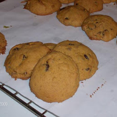 Pumpkin-Pecan Chocolate Chip Cookies