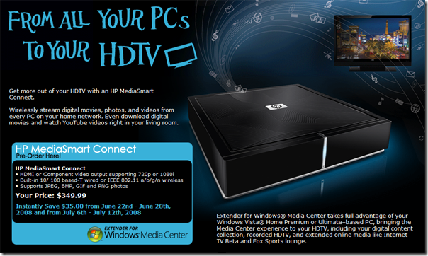 HP MediaSmart Connect