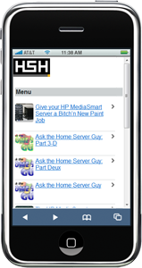 Home Server Hacks goes Mobile!
