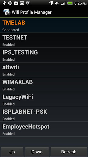 WiFi Profile Manager
