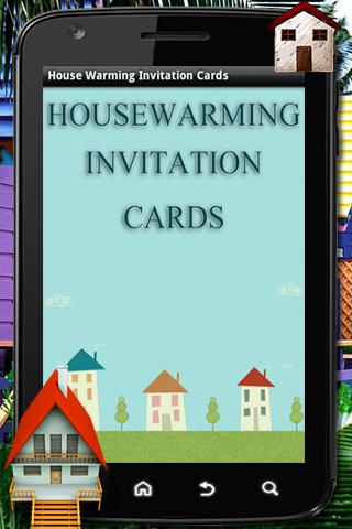 House Warming Invitation Cards